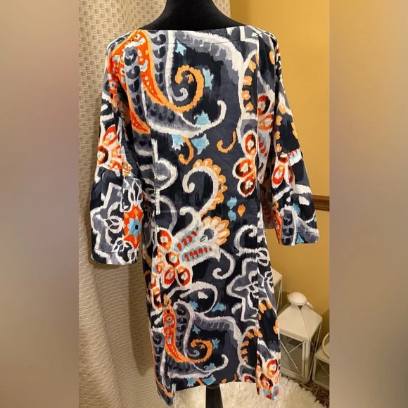 Uncle Frank Vibrant Long Sleeve Dress - Picture 4 of 8